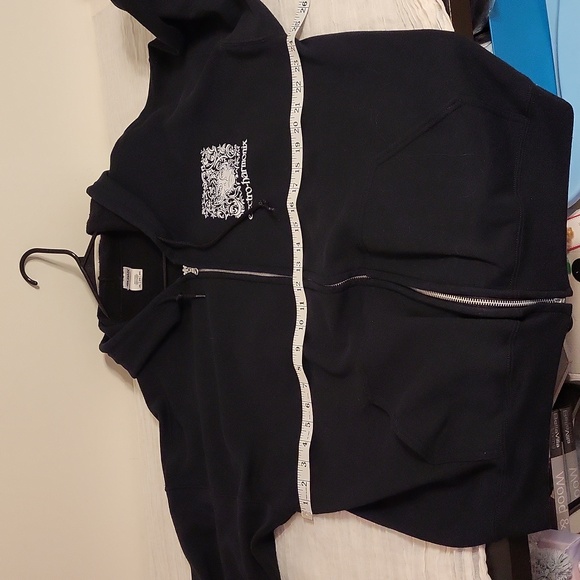Gilden 2x black & White Electro harmonix zip up hooded jacket - Picture 9 of 12